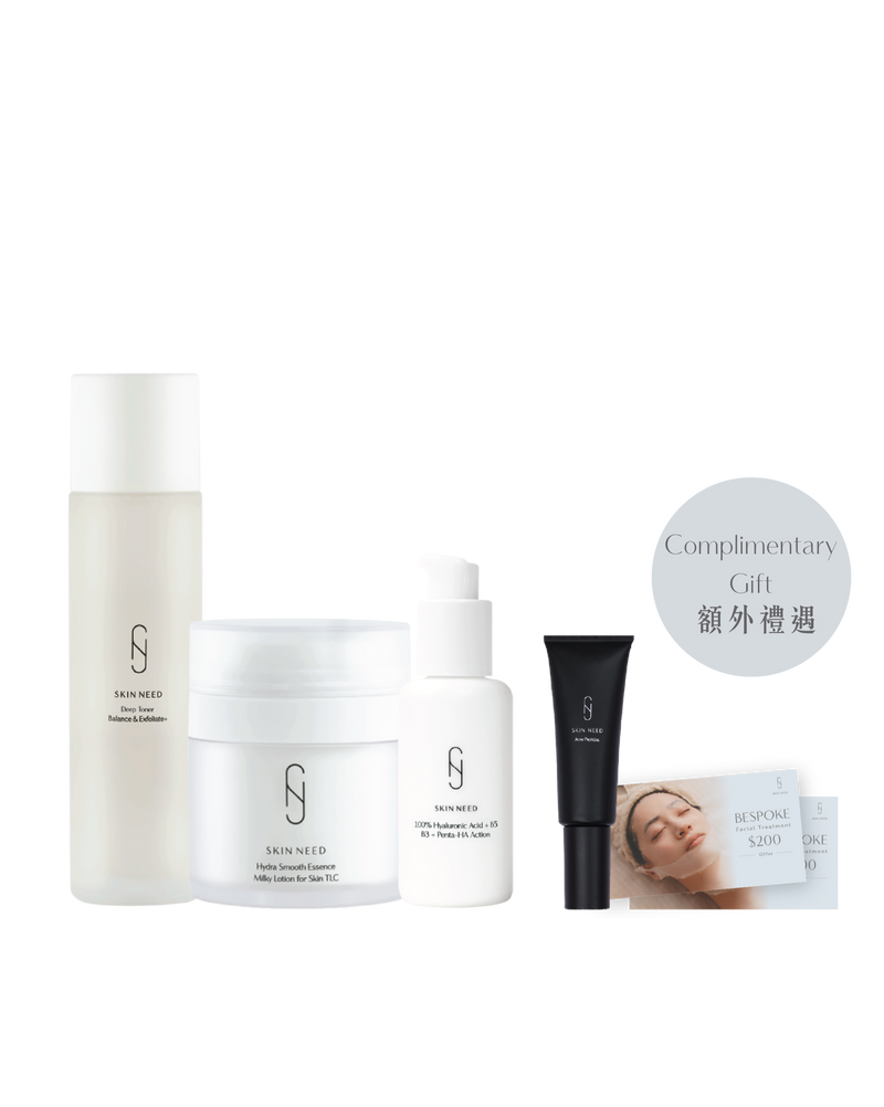 〖Annual Summer Sale〗Skin Need Ultimate Clearing + Acne Peptides + Facial Voucher $200x2
