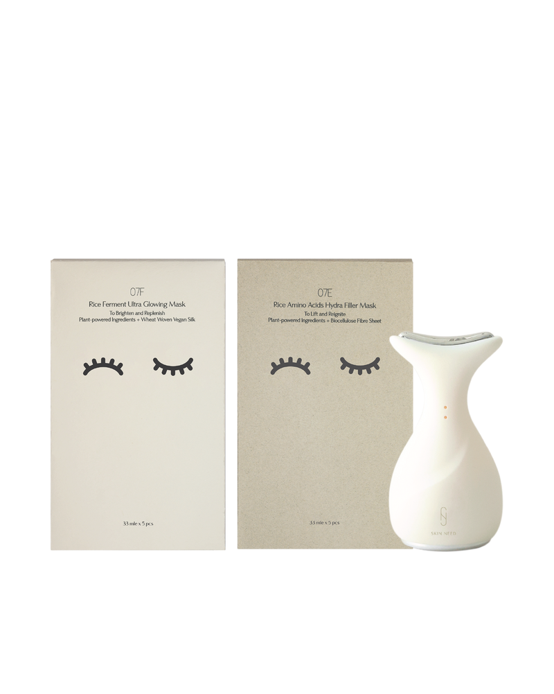 〖Annual Summer Sale〗Skin Need x CheckCheckCin Mask Set